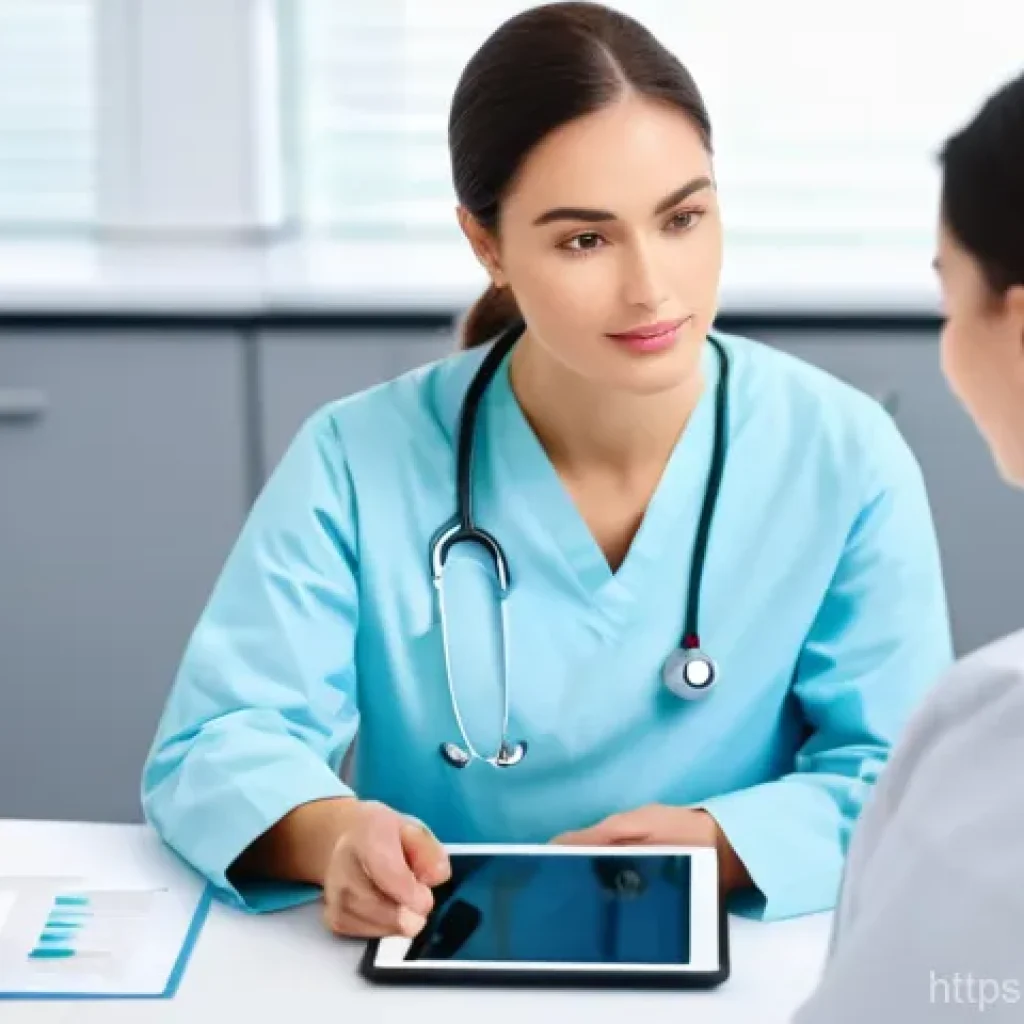 성형외과 부작용 사례 - **Image Prompt 1:** A well-lit, modern clinic consultation room. A female patient, in her late 20s, ...