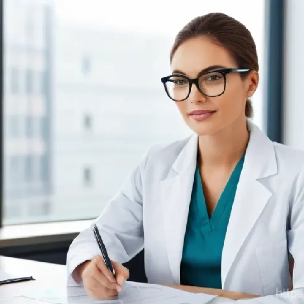 성형외과 전문의 찾는 법 - **Prompt 1: Informed Consultation with a Board-Certified Specialist**
A young woman in her late ...